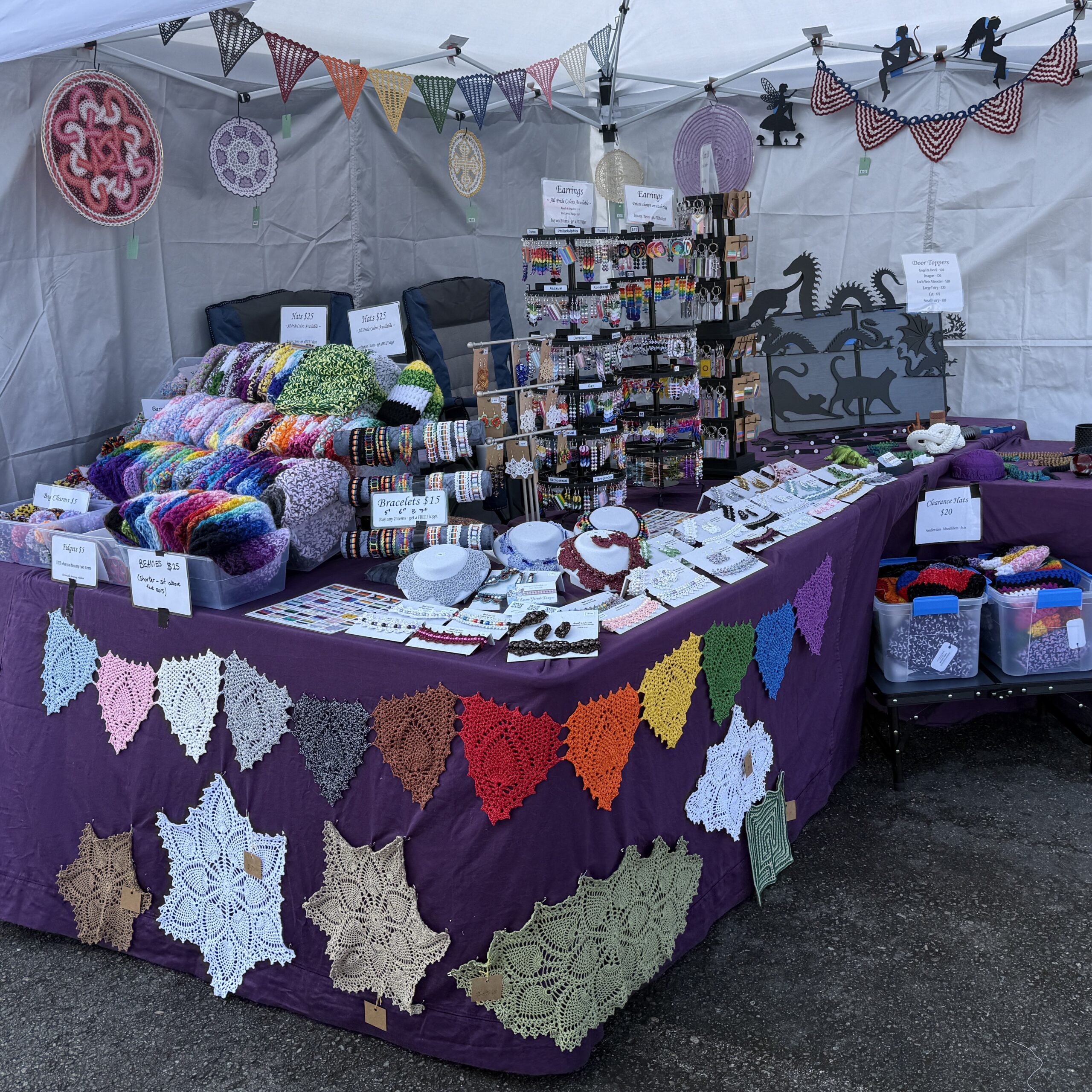 Emma Garside Designs booth